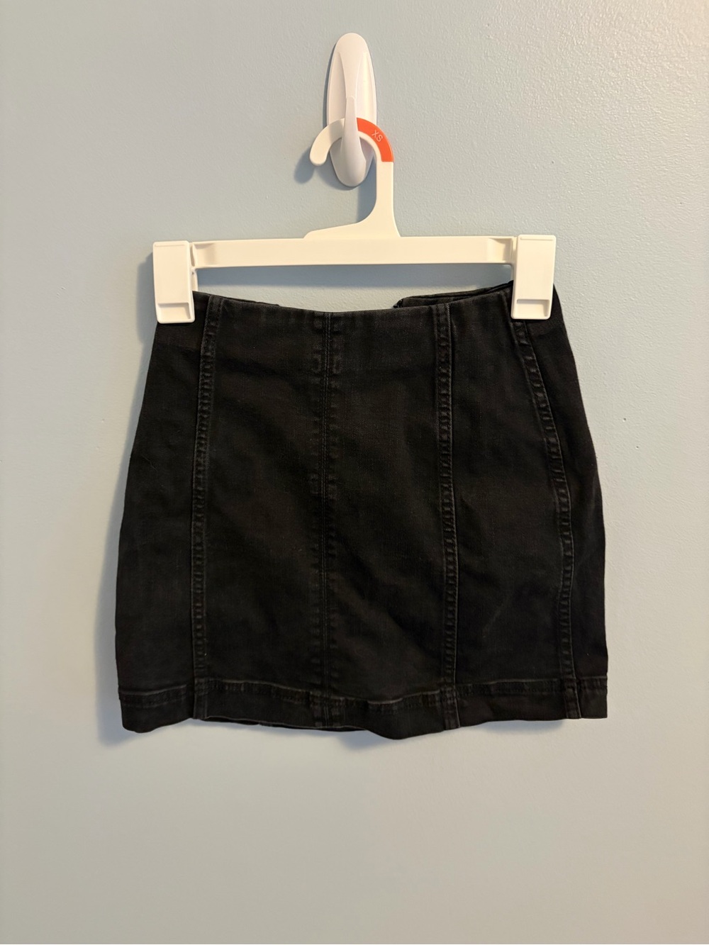 wild fable Black Denim Mini Skirt